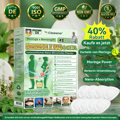 𝐎𝐟𝐟𝐢𝐳𝐢𝐞𝐥𝐥𝐞𝐫-𝐒𝐡𝐨𝐩 | 🧑‍⚕️🩺 𝐂𝐥𝐞𝐚𝐫𝐞𝐧𝐚® 𝐌𝐨𝐫𝐢𝐧𝐠𝐚 · 𝐁𝐞𝐫𝐛𝐞𝐫𝐢𝐧 × 𝐍𝐀𝐃+ 𝟏𝟎-𝐢𝐧-𝟏 𝐀𝐝𝐯𝐚𝐧𝐜𝐞𝐝 𝐍𝐚𝐧𝐨-𝐌𝐢𝐜𝐫𝐨𝐧𝐞𝐞𝐝𝐥𝐞-𝐏𝐟𝐥𝐚𝐬𝐭𝐞𝐫 — 𝟏× 𝐭𝐚̈𝐠𝐥𝐢𝐜𝐡, 𝐬𝐢𝐜𝐡𝐭𝐛𝐚𝐫𝐞 𝐄𝐫𝐠𝐞𝐛𝐧𝐢𝐬𝐬𝐞 𝐢𝐧 𝟕 𝐓𝐚𝐠𝐞𝐧