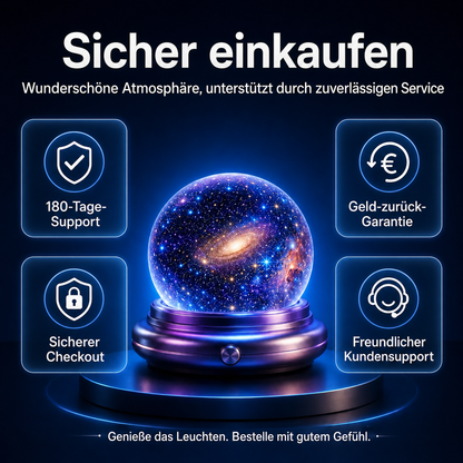 Topacme® Galaxy-Nachtlicht-Projektor für Schlafzimmer