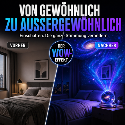 Topacme® Galaxy-Nachtlicht-Projektor für Schlafzimmer
