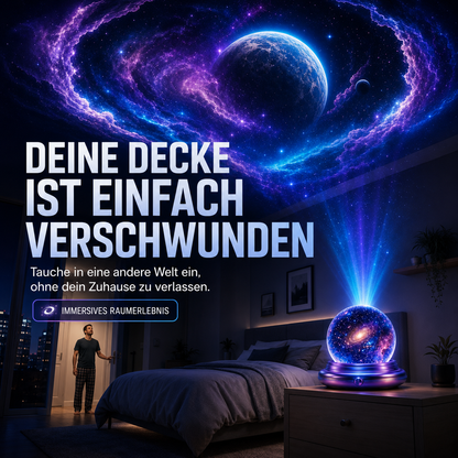 Topacme® Galaxy-Nachtlicht-Projektor für Schlafzimmer
