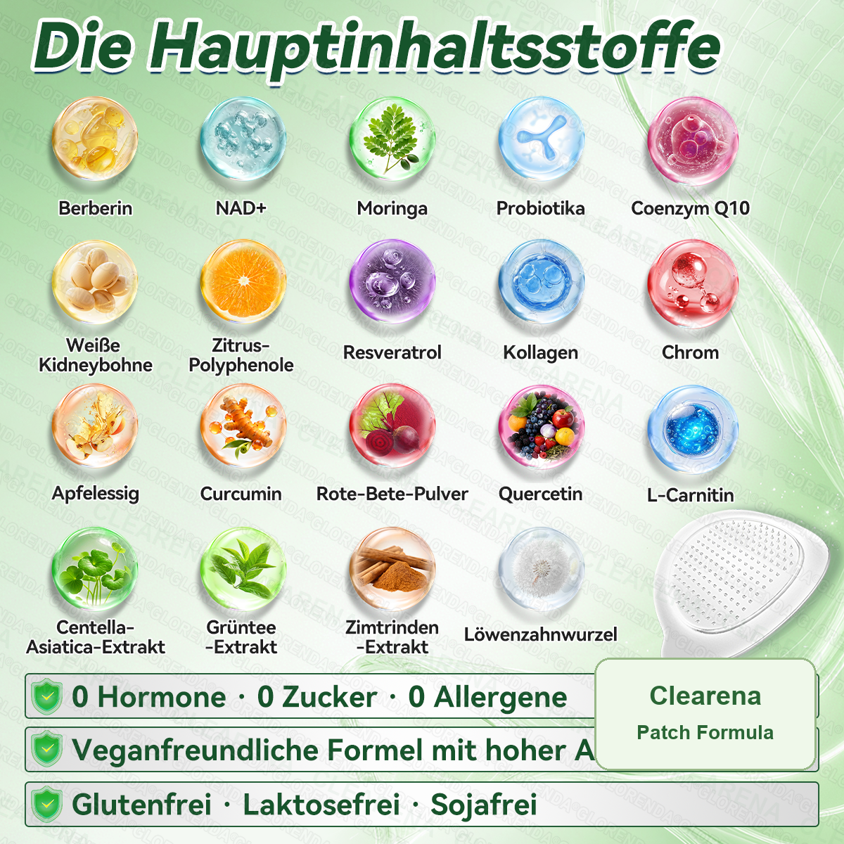 Clearena Inhaltsstoffe
